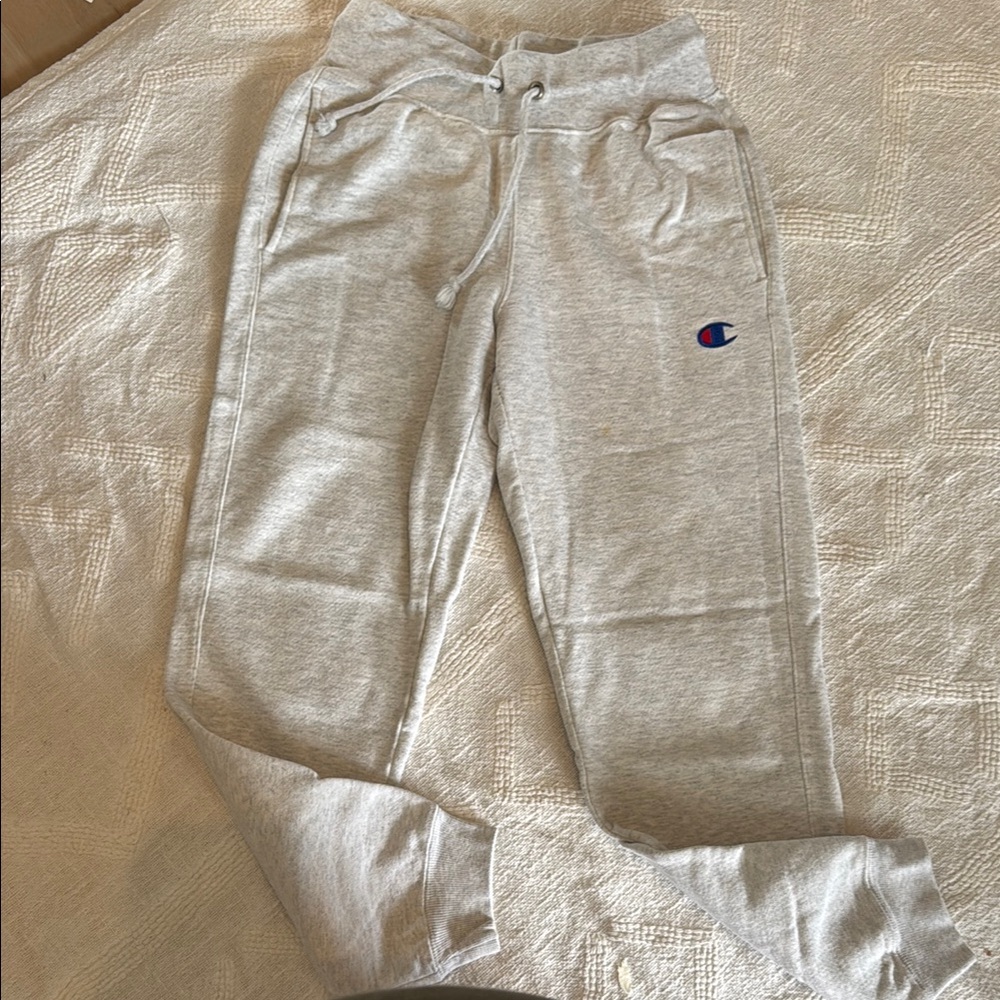 Champion Heather Gray Sweatpants Relaxed Fit Joggers